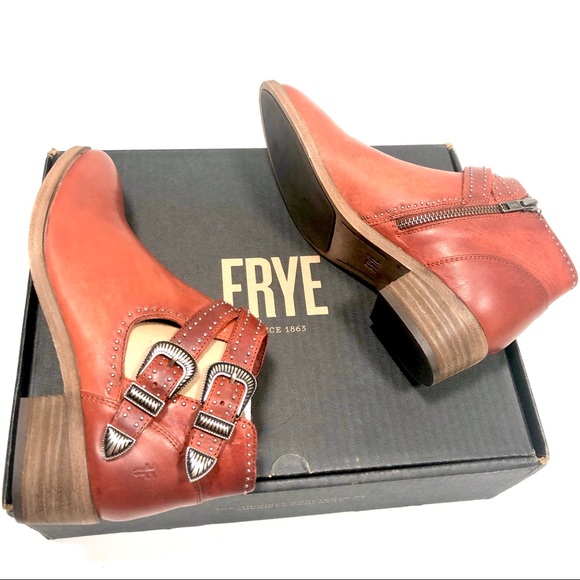 FRYE western ankle boots 5.5 M - Picture 2 of 10